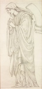 Mary, Sister of Lazarus - Design for Window of St. Ethelreda